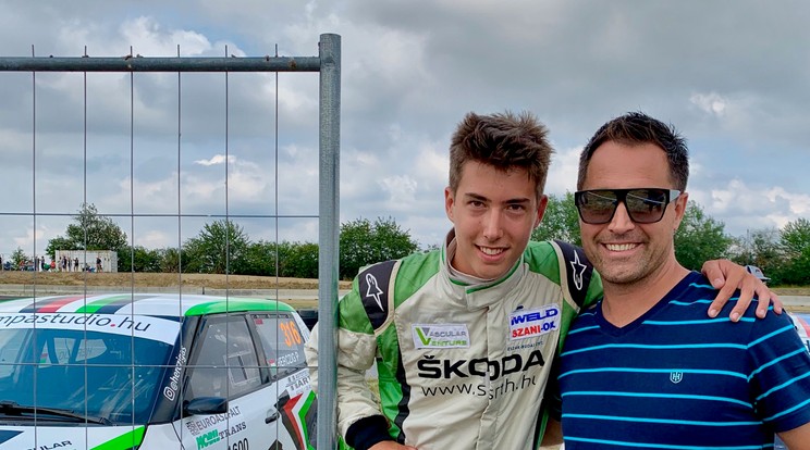 Herczig Patrik megnyerte a Rallycross futamot