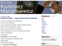 Oto kolejny wiersz partnerki Marcinkiewicza