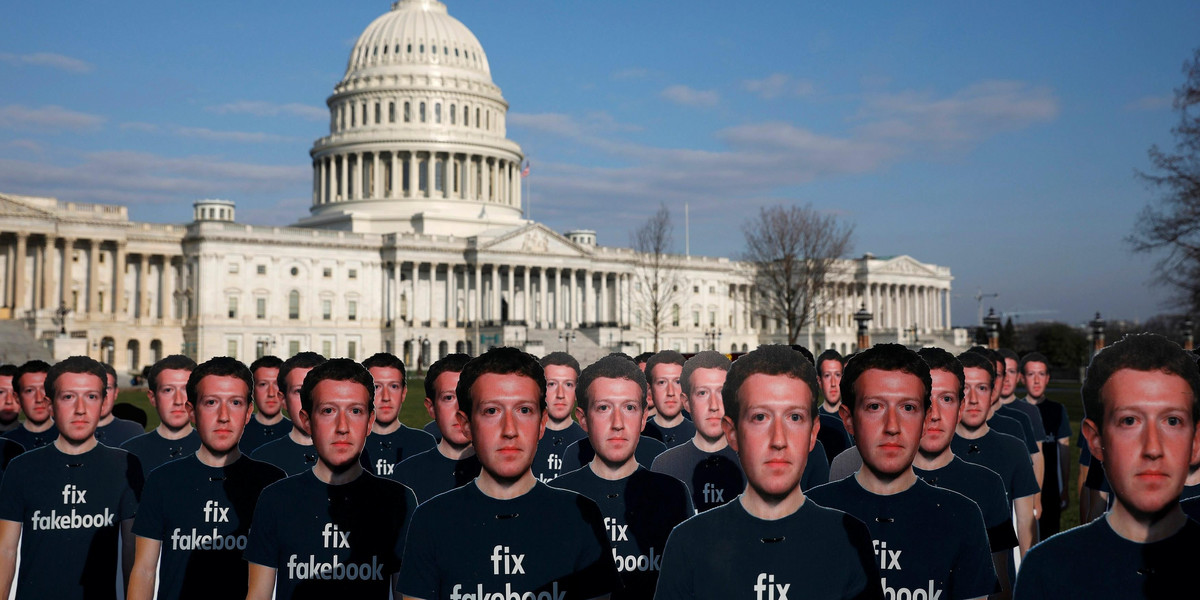 Założyciel Facebooka pod lupą. Zuckerberg złożył zeznania
