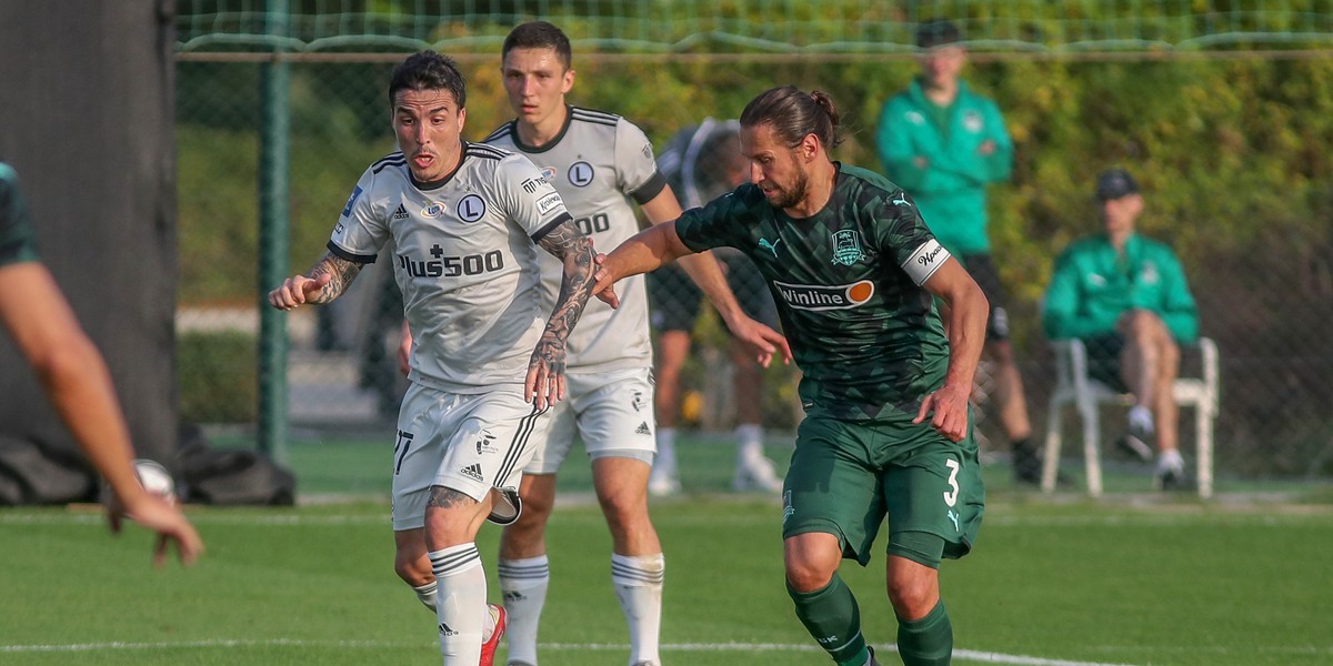 Pilka nozna. Sparing. Legia Warszawa - FK Krasnodar. 19.01.2022