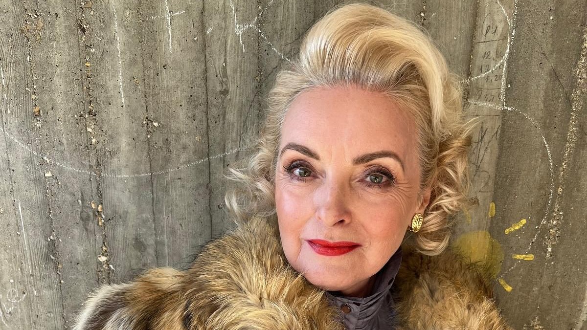 Herečka Eva Pavlíková.