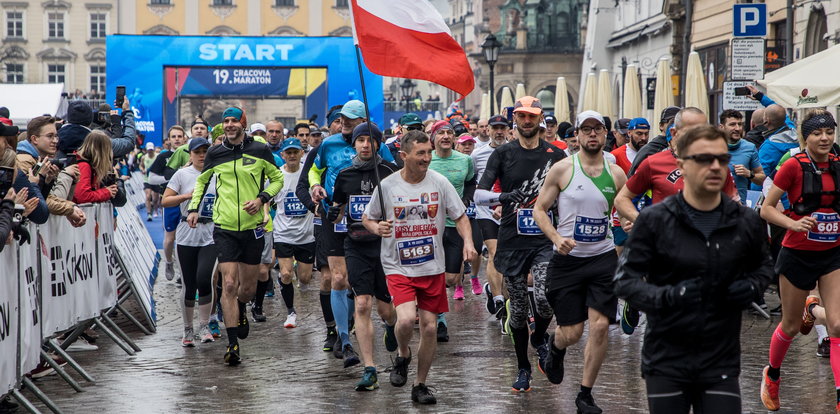 Wielka impreza biegowa. Tak wyglądał 19. Cracovia Maraton