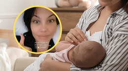 Kourtney Kardashian wypiła mleko z własnej piersi. Miała konkretny powód