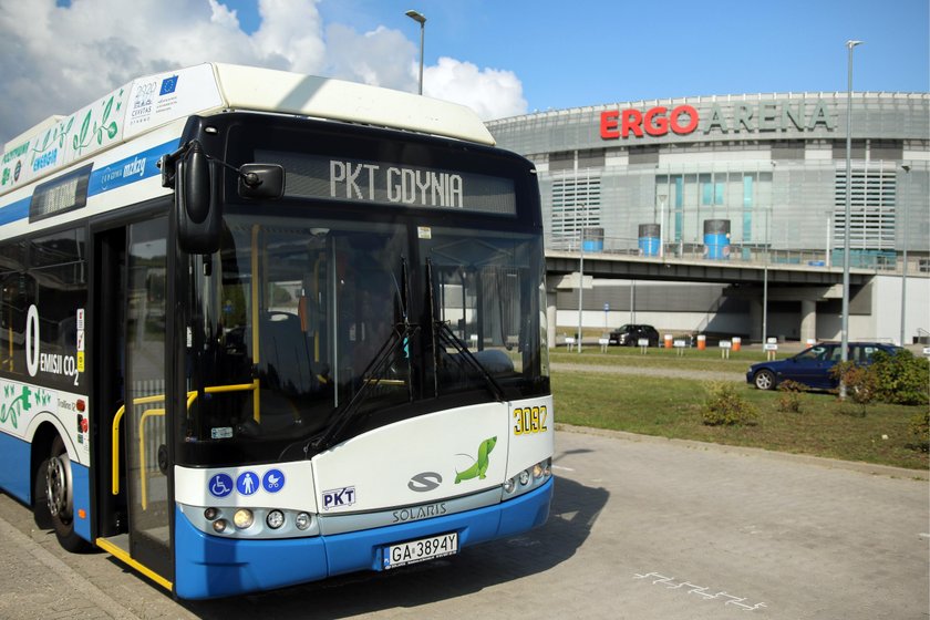 Trolejbus dowiezie pasażerów do gdańsko-sopockiej Ergo Areny