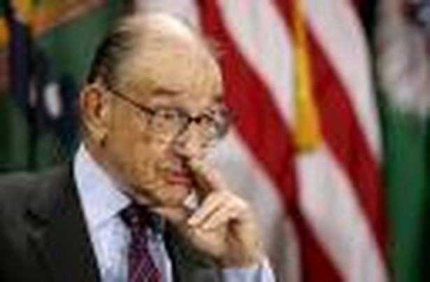 Alan Greenspan czarno widzi