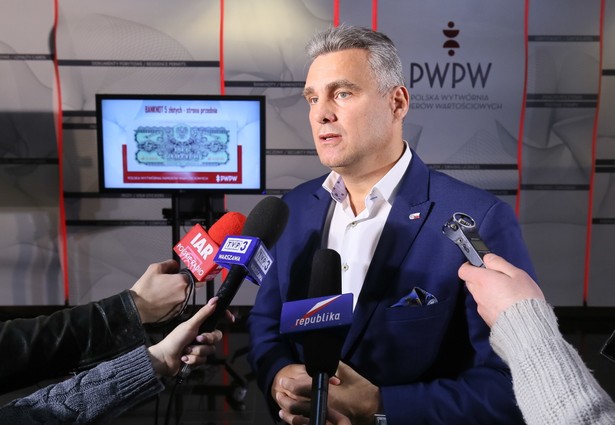 Piotr Duda: Podzielę się z prokuratorem dowodami, które mam w sprawie PWPW. Jest komentarz MSWiA