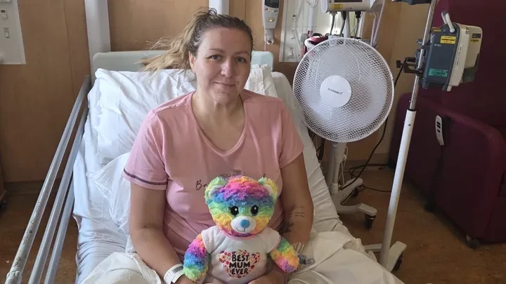 Becky si najskôr myslela, že ťažkosti môžu súvisieť s polycystickými vaječníkmi.