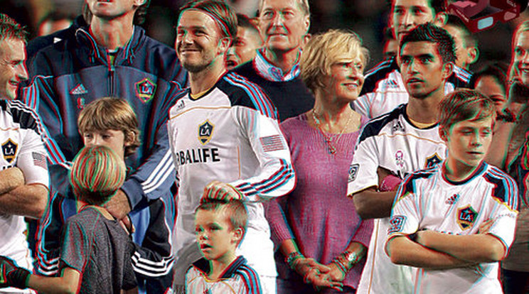 Beckham a fiaival búcsúzott 