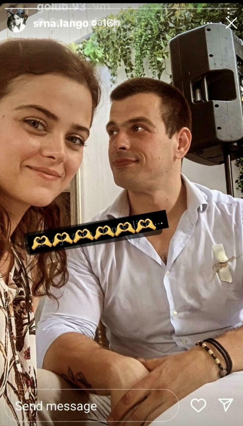 Sin Srne Lango sa devojkom