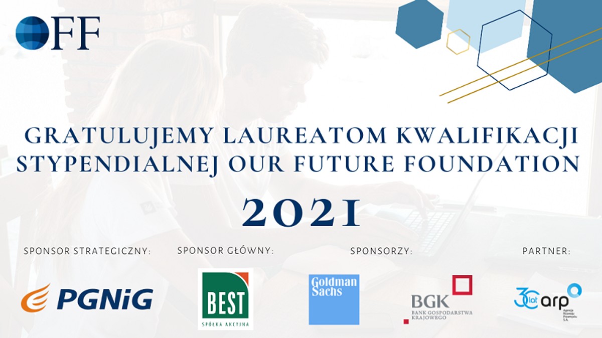 Laureaci jednego z największych polskich programów stypendialnych- OFF 2021, zostali wybrani!