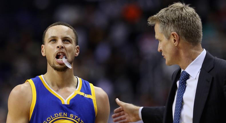 Stephen Curry Steve Kerr