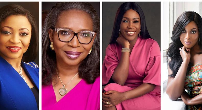 Folorunsho Alakija, Ibukun Awosika, Tara Fela Durotoye and Mosunmola ‘Mo’ Abudu are highly successful women worth listening to (BeFunky)