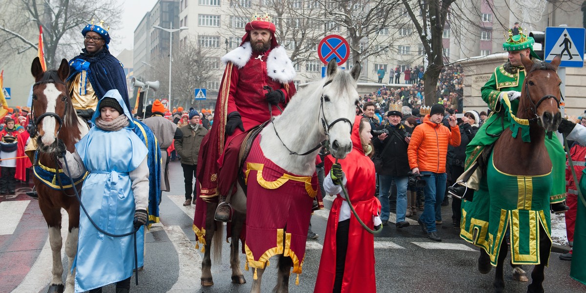 Orszak Trzech Króli w Katowicach