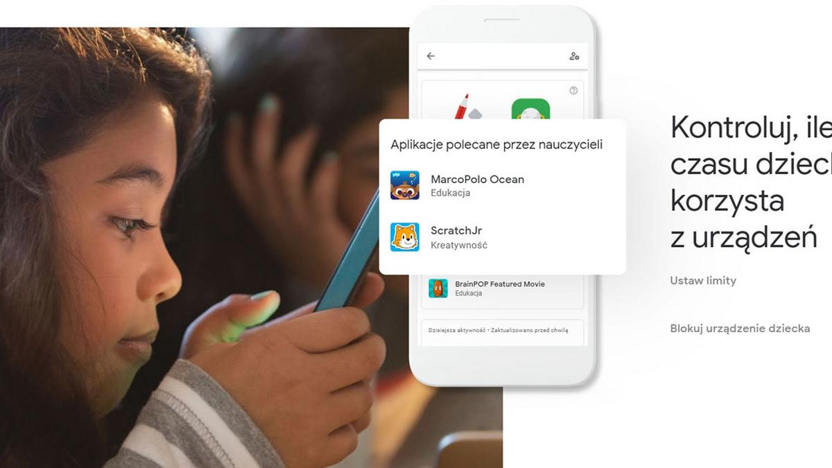 Google Family Link. Jak aktywować i używać systemu monitorowania aktwyności  dziecka w sieci