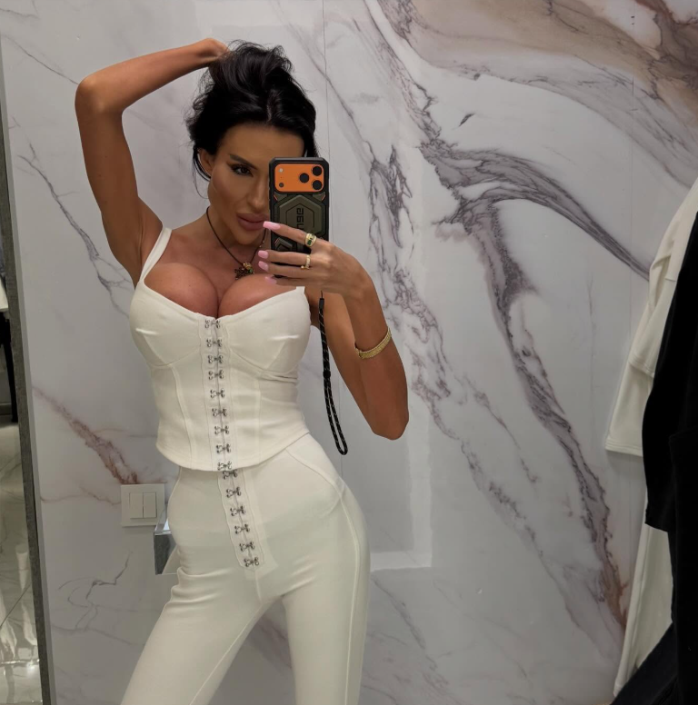 Ukrajinská modelka a hviezda sociálnych sietí Anastasia Pokreshchuk.