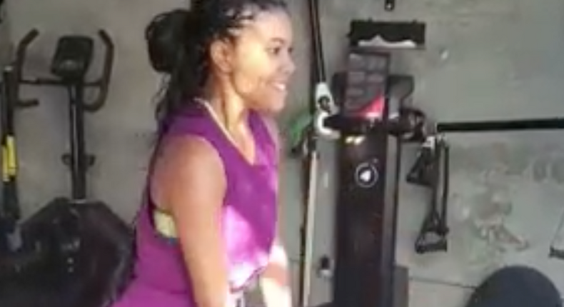 Gabrielle Union's Butt Workout Video