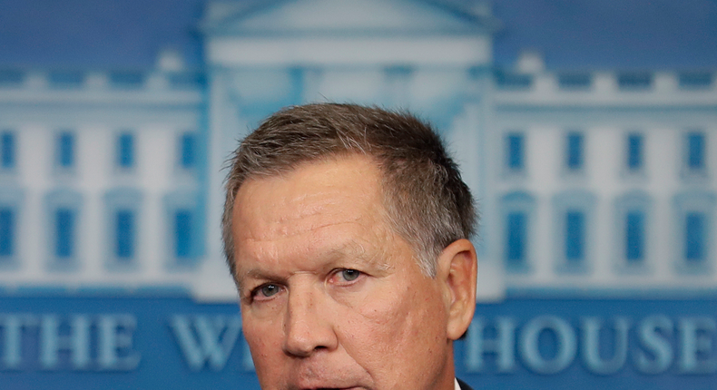 Ohio Governor John Kasich was among the governors who opposed the skinny repeal plan.