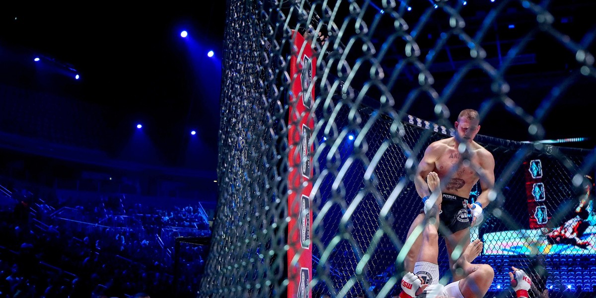 KSW 52: Walka Michał Włodarek - Srdan Marović. Efektowny ...