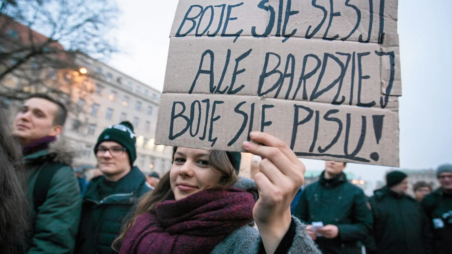 Studenci wypięli się na protesty, ale to nie znaczy, że mają wszystko gdzieś