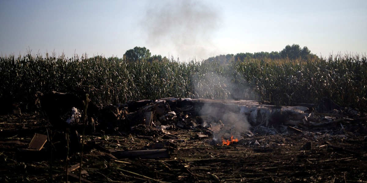 Samolot An-12 rozbił się 16 lipca wieczorem w Grecji.