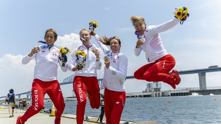 Tokio 2020. Polskie wioślarki zdobyły srebrny medal