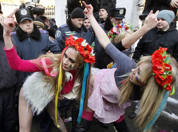 Odważny protest ukraińskich feministek. Co pokazały tym razem?