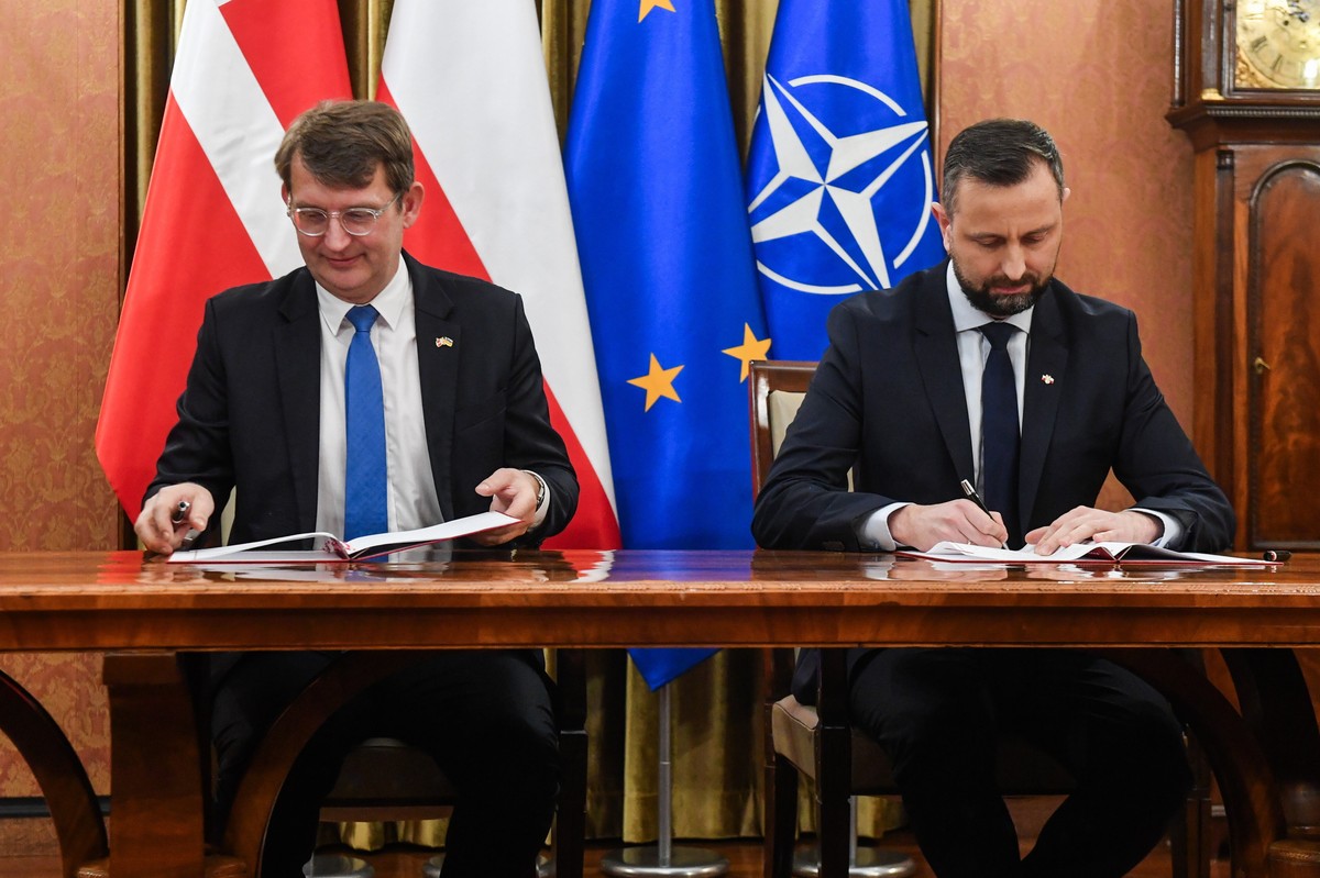 Troels Lund Poulsen i Władysław Kosiniak-Kamysz