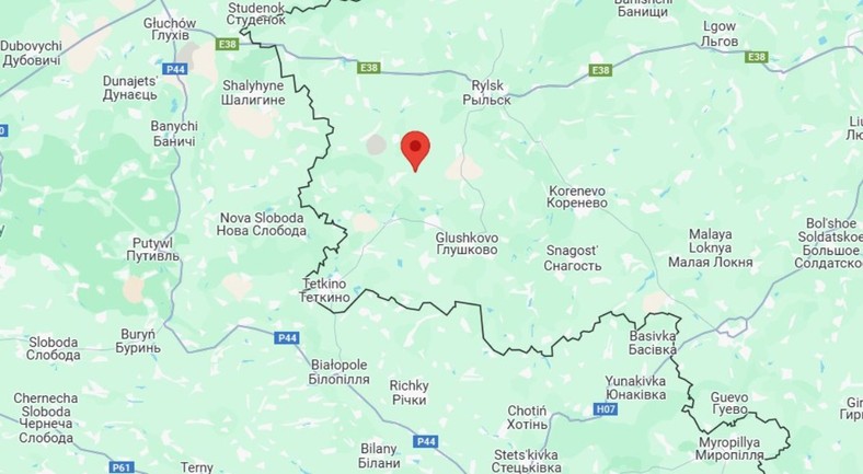 Wyrzutnia Uragan-M1 została zniszczona na terenie obwodu kurskiego w Rosji