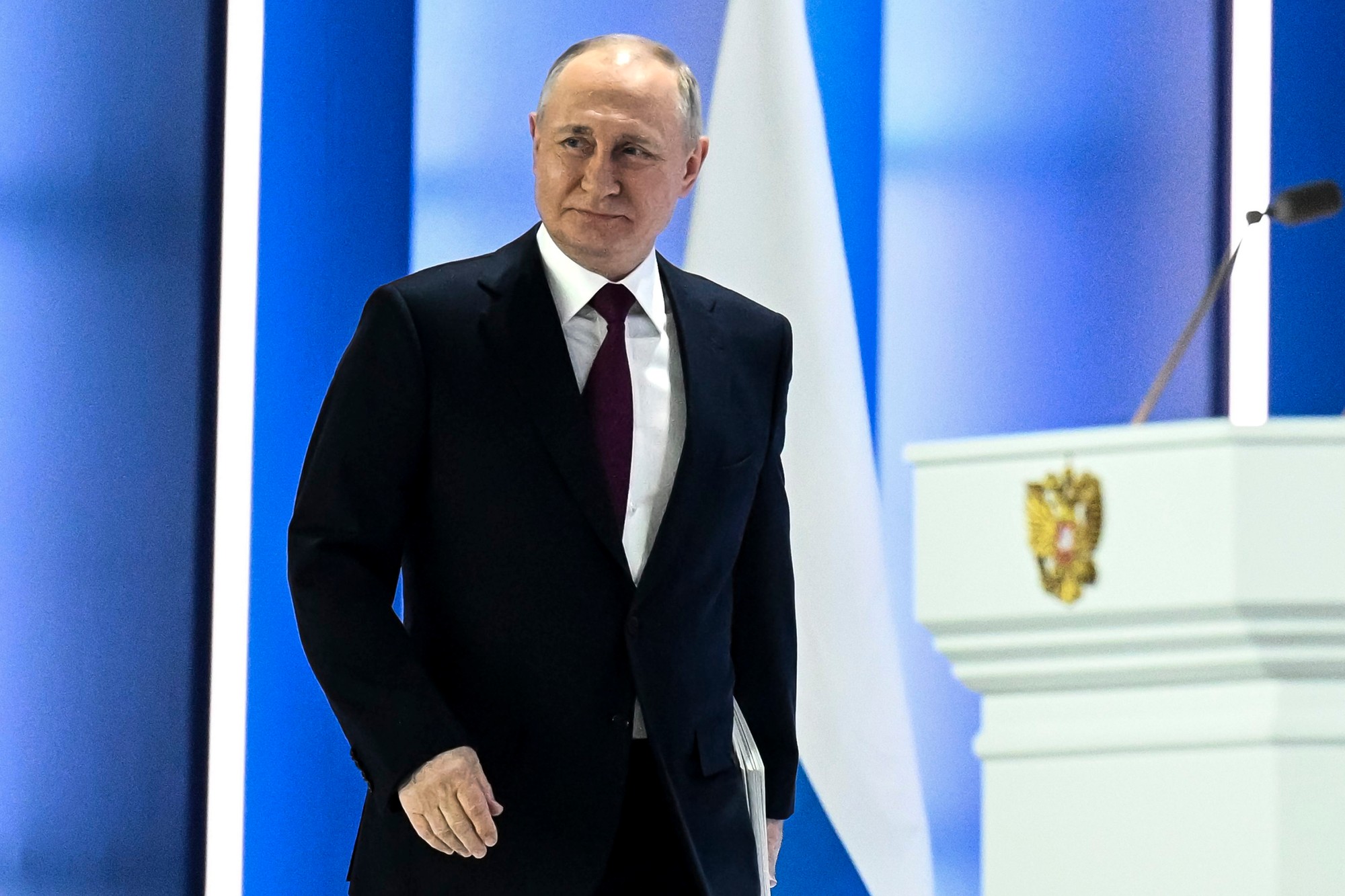 Ruský prezident Vladimir Putin. 