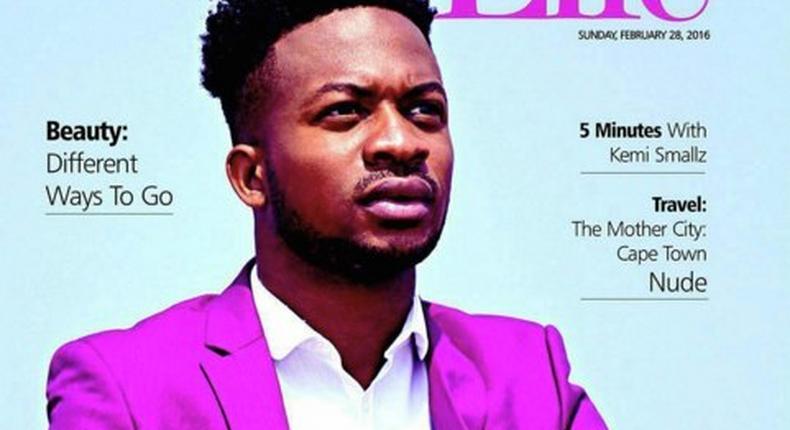 Adebayo Oke-Lawal on the cover of Guardian Life