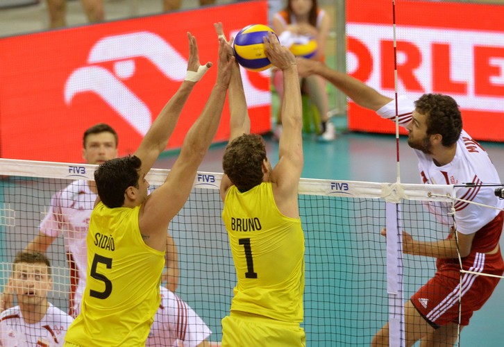 Kamil Stoch zabrał żonę na mecz polskich siatkarzy w Lidze Światowej