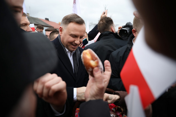 Andrzej Duda w Łowiczu