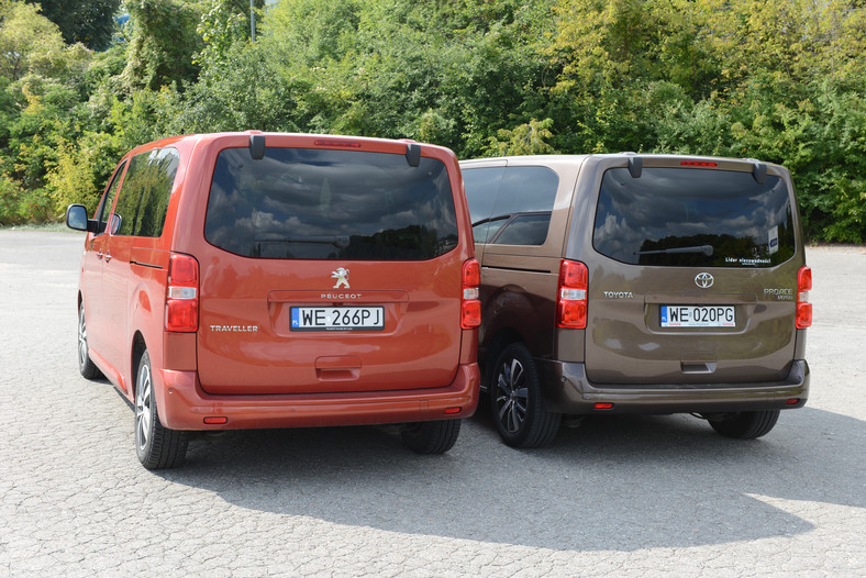 Peugeot Traveller i Toyota Proace