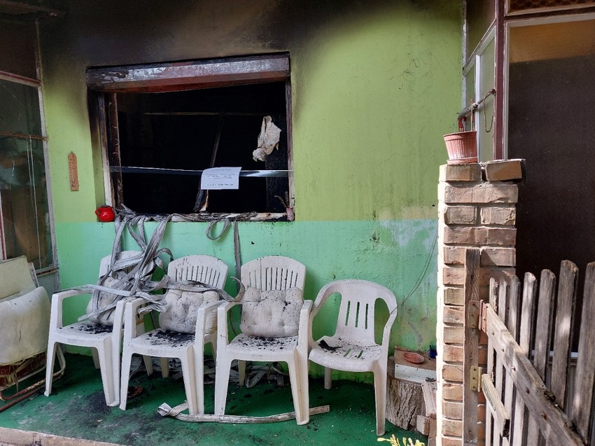 Dvorišni stan gde je izbio požar u kome je nastradala žena