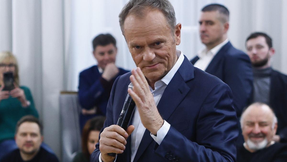 Donald Tusk w Siedlcach