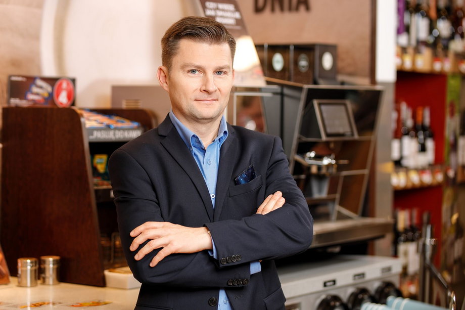Mirosław Caputa, dyrektor ds. sprzedaży i działalności operacyjnej w Circle K Polska, odpowiedzialny m.in. za rozwój sieci franczyzowej.