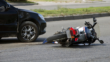 Tragedia w Wielkopolsce. Motocyklista zginął na miejscu