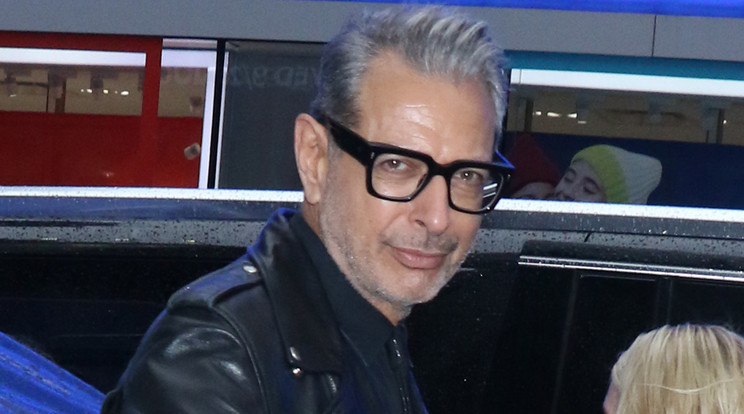 Jeff Goldblum a Late Night című showműsorban mesélt új lemezéről./Fotó:Northfoto