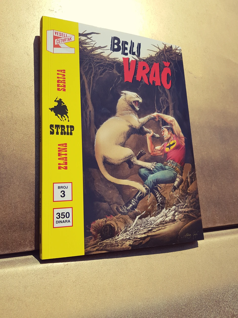 Beli vrač, ilustracija Aleksa Gajić