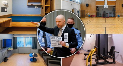 Breivik skarży się na "nieludzkie warunki w więzieniu". Strażnicy je pokazali