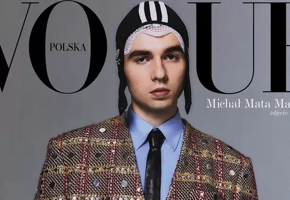 Michał "Mata" Matczak pierwszym mężczyzną na okładce "Vogue Polska"