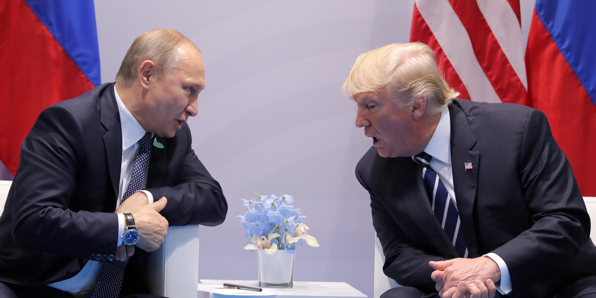 O czym rozmawiał Trump z Putinem?