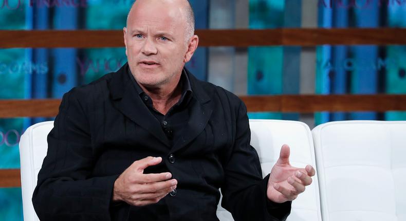 Mike Novogratz is one of the most high-profile bitcoin and crypto investors.