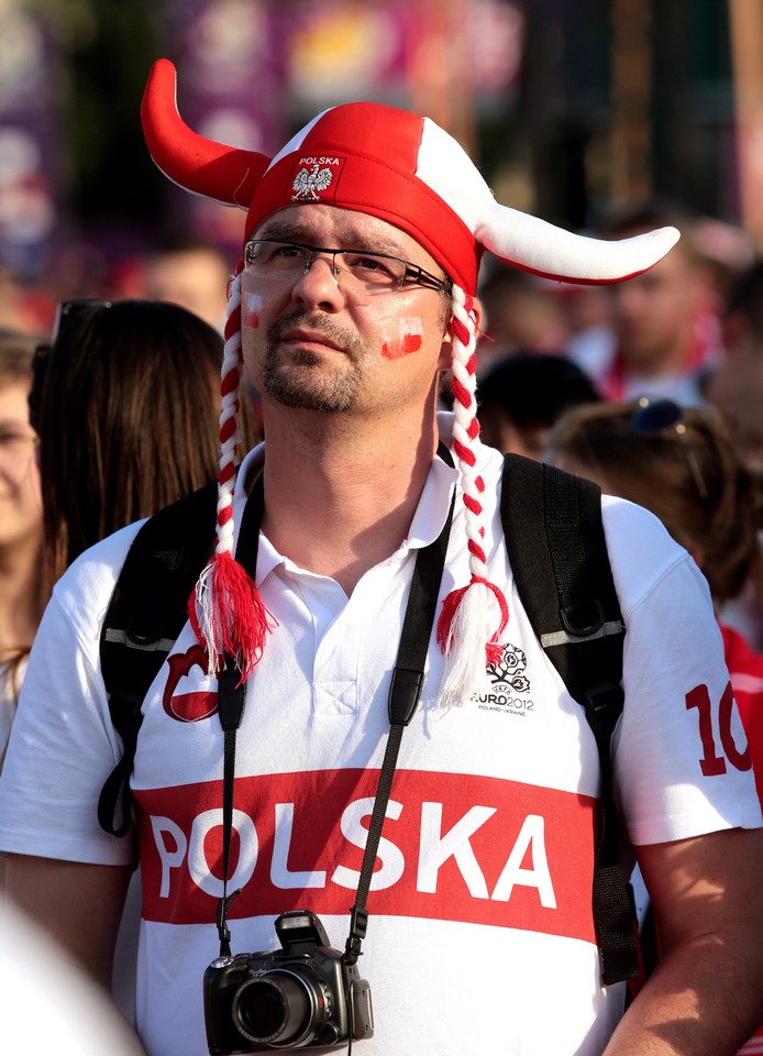 WARSZAWA EURO2012 KIBICE