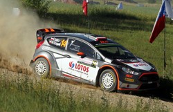 Rajd Polski: Robert Kubica 2. po superoesie