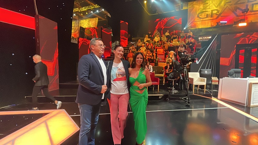 Snimanje prve epizode muzičkog takmičenja "Zvezde Granda"