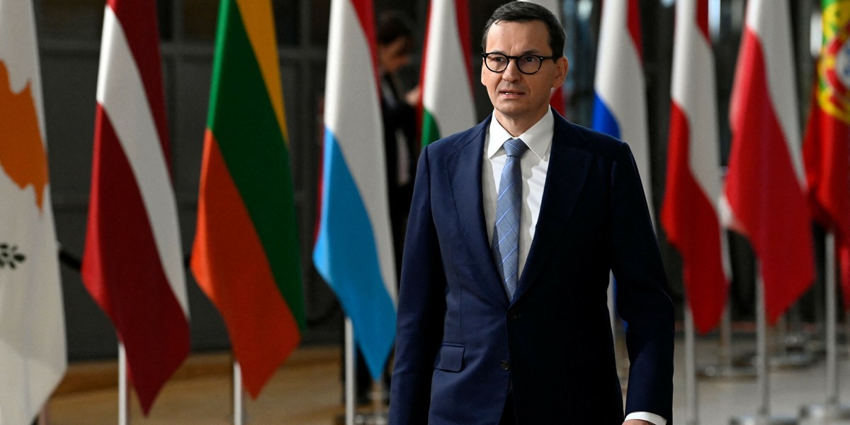 Na szczycie w Brukseli Polskę reprezentował Mateusz Morawiecki