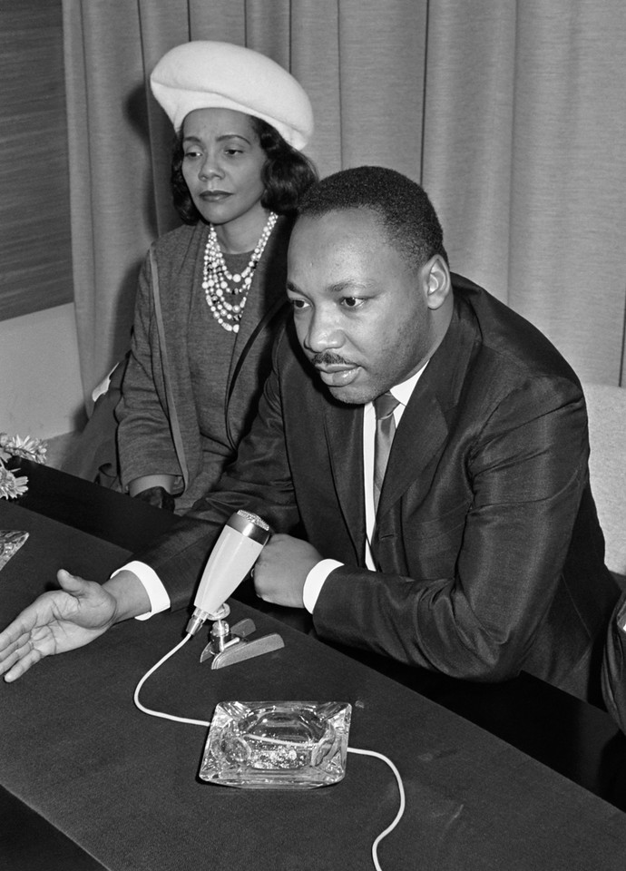 Coretta Scott i Martin Luther King Jr.