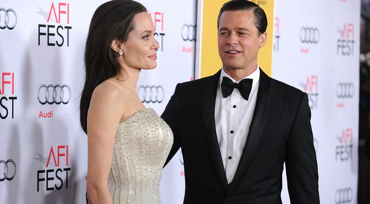 Angelina Jolie és Brad Pitt 2015-ben még nem gondolta, hogy kapcsolatuk ide jut Fotó: Getty Images