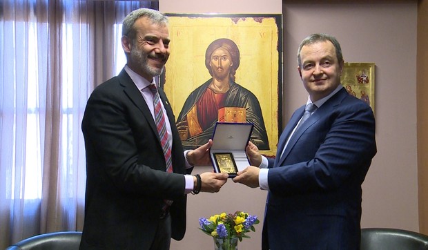Dačić odlikovan hilandarskom spomenicom 